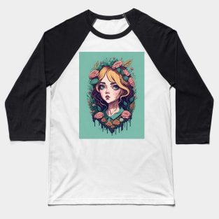 Flower Girl Baseball T-Shirt